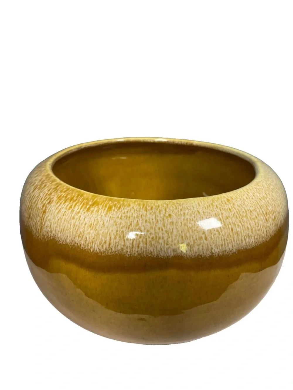 Vintage Jenkins California Ceramic Drip Glaze Pot Planter Mid Century MCM D06 - Picture 2 of 6
